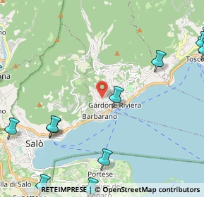 Mappa Via della Chiesa, 25083 Gardone Riviera BS, Italia (3.36462)