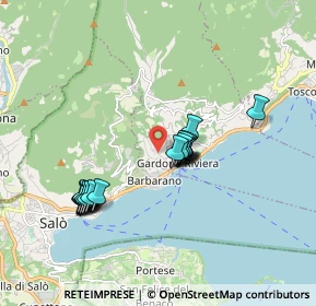 Mappa Via della Chiesa, 25083 Gardone Riviera BS, Italia (1.5975)