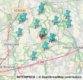 Mappa Via dell'Industria, 20883 Mezzago MB, Italia (3.5)