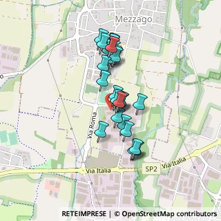 Mappa Via dell'Industria, 20883 Mezzago MB, Italia (0.35862)