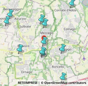 Mappa Via dell'Industria, 20883 Mezzago MB, Italia (2.27091)