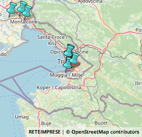 Mappa Via San Pantaleone, 34147 Trieste TS, Italia (35.57857)