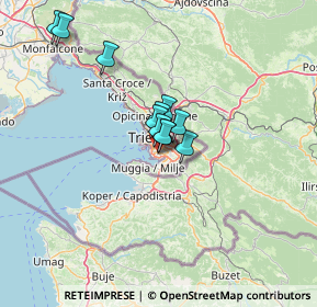 Mappa Via San Pantaleone, 34147 Trieste TS, Italia (8.87)