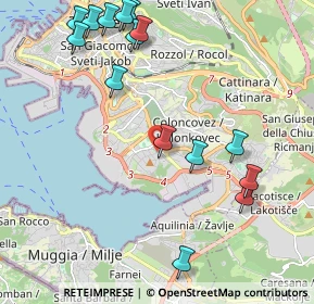 Mappa Via San Pantaleone, 34147 Trieste TS, Italia (2.476)