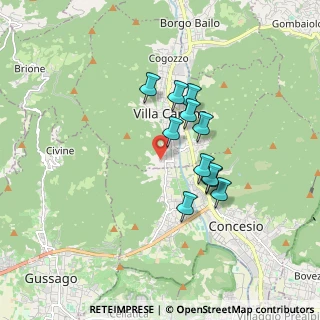 Mappa Via Campania, 25069 Villa Carcina BS, Italia (1.35182)