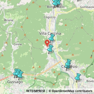Mappa Via Campania, 25069 Villa Carcina BS, Italia (3.38357)