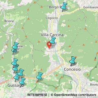 Mappa Via Campania, 25069 Villa Carcina BS, Italia (3.08667)