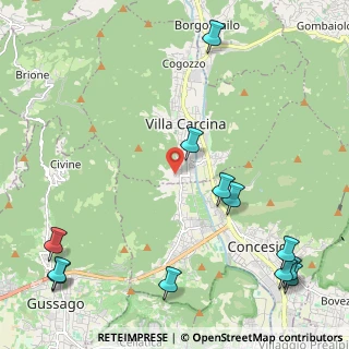 Mappa Via Campania, 25069 Villa Carcina BS, Italia (3.07)