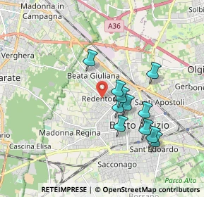 Mappa Via Francesco Cilea, 21052 Busto Arsizio VA, Italia (1.56545)
