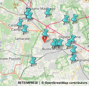 Mappa Via Francesco Cilea, 21052 Busto Arsizio VA, Italia (4.17647)