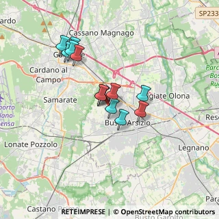 Mappa Via Francesco Cilea, 21052 Busto Arsizio VA, Italia (2.72769)