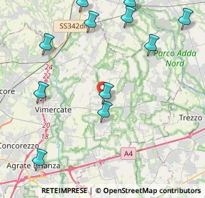 Mappa Via Giacomo Leopardi, 20882 Bellusco MB, Italia (5.16545)
