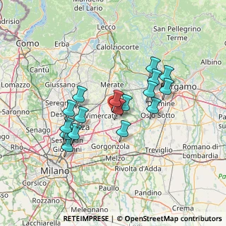 Mappa Via Giacomo Leopardi, 20882 Bellusco MB, Italia (12.12176)