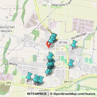 Mappa Via Giacomo Leopardi, 20882 Bellusco MB, Italia (0.505)