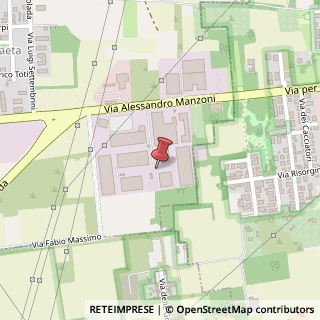 Mappa Via A. Manzoni, 146H, 20811 Cesano Maderno, Monza e Brianza (Lombardia)