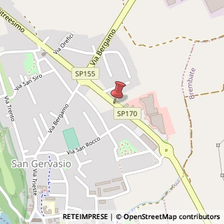 Mappa Via Giuseppe Mazzini, 19, 24042 Capriate San Gervasio, Bergamo (Lombardia)