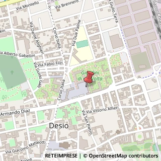 Mappa Piazza Don Giussani, 19, 20832 Desio, Monza e Brianza (Lombardia)
