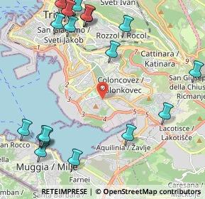 Mappa Via San Pantaleone, 34148 Trieste TS, Italia (2.95)