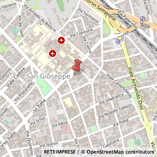 Mappa Piazzale Giuseppe Solaro, 6, 21052 Busto Arsizio, Varese (Lombardia)