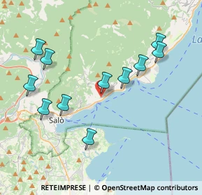 Mappa Via Cornella, 25083 Gardone Riviera BS, Italia (4.00364)