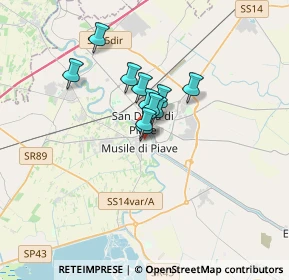 Mappa Via San Giovanni, 30024 Musile di Piave VE, Italia (2.02727)