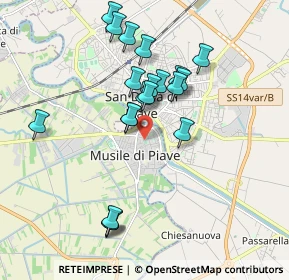 Mappa Via San Giovanni, 30024 Musile di Piave VE, Italia (1.716)