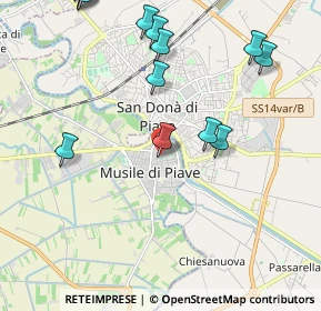 Mappa Via San Giovanni, 30024 Musile di Piave VE, Italia (2.8)