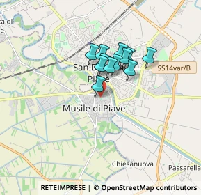 Mappa Via San Giovanni, 30024 Musile di Piave VE, Italia (1.1125)