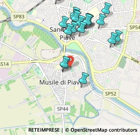 Mappa Via San Giovanni, 30024 Musile di Piave VE, Italia (1.106)