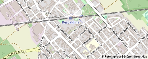 Mappa Rescaldina