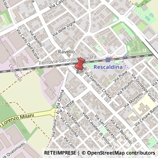 Mappa Via Giacomo Matteotti, 118, 20027 Rescaldina, Milano (Lombardia)
