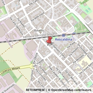 Mappa Via Giacomo Matteotti, 118, 20027 Rescaldina, Milano (Lombardia)