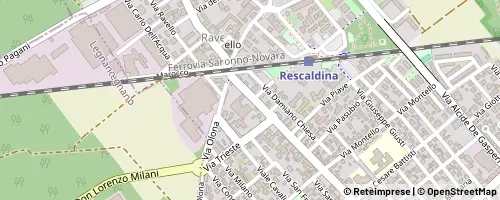 Mappa Rescaldina