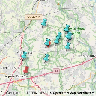 Mappa Via Cervino, 20882 Bellusco MB, Italia (3.29909)