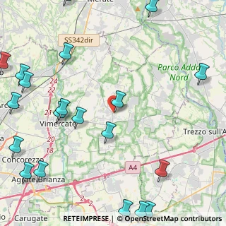 Mappa Via Cervino, 20882 Bellusco MB, Italia (6.532)