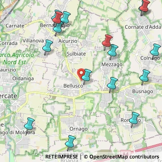 Mappa Via Cervino, 20882 Bellusco MB, Italia (3.00813)