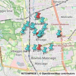 Mappa Via Cavour, 20811 Cesano Maderno MB, Italia (0.73)