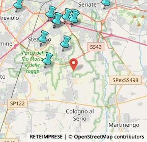 Mappa Via Pradone, 24050 Zanica BG, Italia (5.03364)