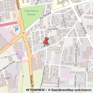 Mappa Via Padre Reginaldo Giuliani, 95, 21047 Saronno, Varese (Lombardia)