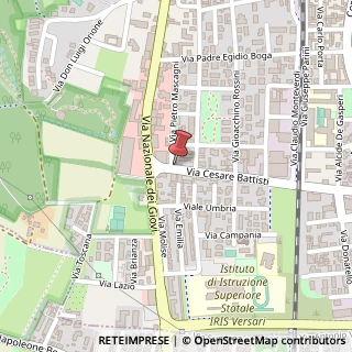 Mappa Via Cesare Battisti, 50, 20811 Cesano Maderno, Monza e Brianza (Lombardia)