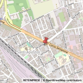 Mappa Via Genova, 28, 21052 Busto Arsizio, Varese (Lombardia)