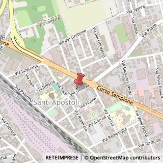 Mappa Via Genova, 13, 21052 Busto Arsizio, Varese (Lombardia)