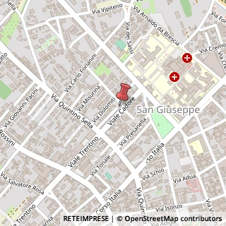 Mappa Via Cadore, 8, 21052 Busto Arsizio, Varese (Lombardia)