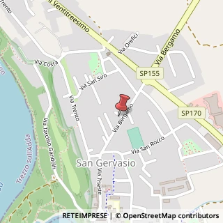 Mappa Piazzale ortensie 17, 24044 Capriate San Gervasio, Bergamo (Lombardia)