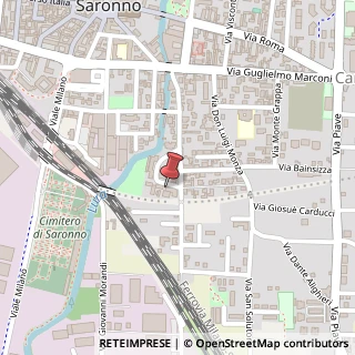 Mappa Via Reina Filippo, 81, 21047 Saronno, Varese (Lombardia)