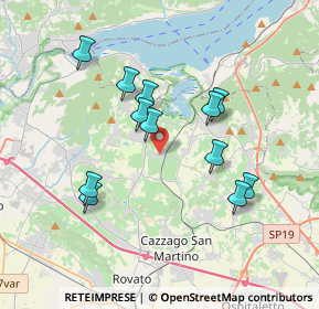 Mappa Via Francesco Foresti, 25046 Corte Franca BS, Italia (3.34)