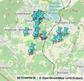 Mappa Via Francesco Foresti, 25046 Corte Franca BS, Italia (1.5095)