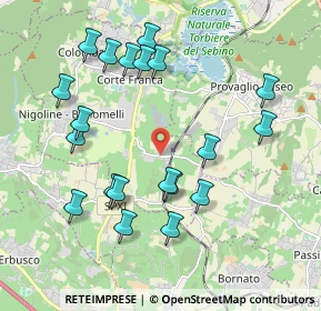 Mappa Via Foresti, 25038 Corte Franca BS (2.0665)