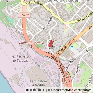 Mappa Via del Ponticello, 13/1, 34146 Trieste, Trieste (Friuli-Venezia Giulia)