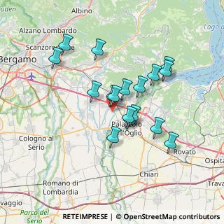 Mappa Via G. Scirea, 24060 Telgate BG, Italia (6)